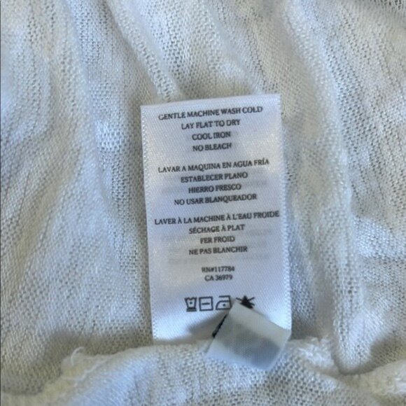 Rails Aden Long Sleeve Tee in White - XS - Picture 11 of 11